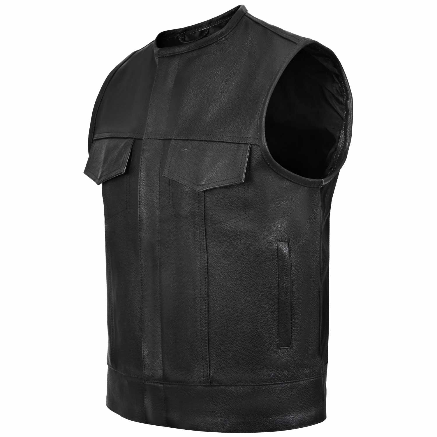 Men�s Motorcycle Leather Vest
