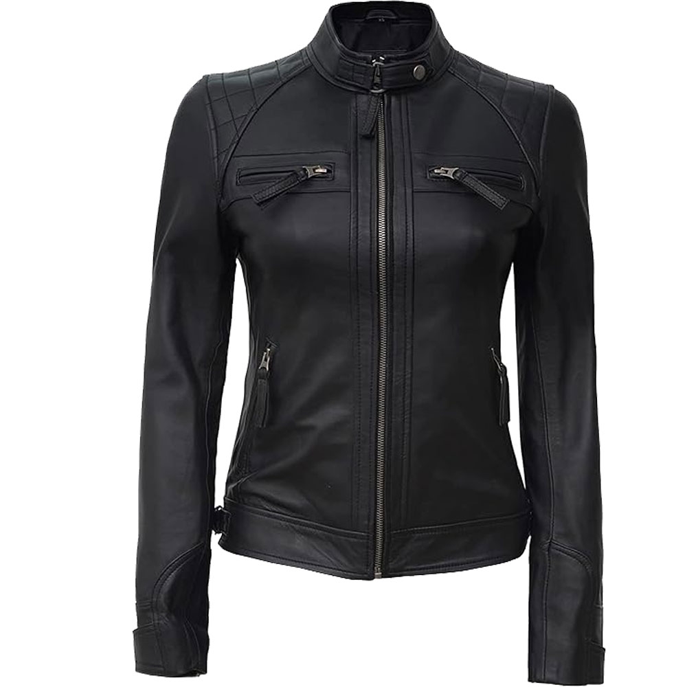 Womens Leather Jacket � TIME MAX RACING WEAR