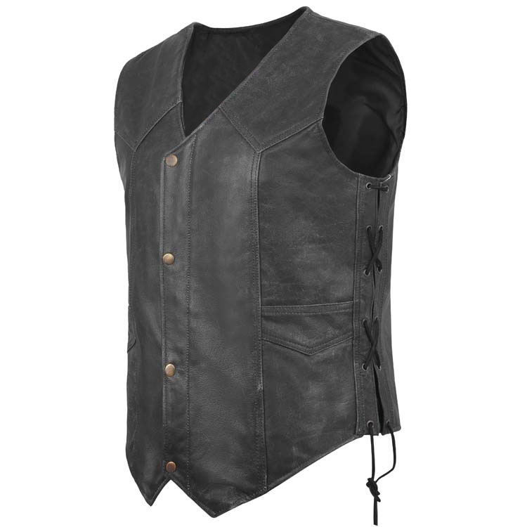 Men�s Motorcycle Leather Vest